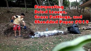 Live Streaming: Composting Grass Cuttings and Dried Leaves