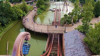 SuperSplash [4K] Front Seat POV - Plopsaland De Panne