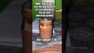 Just info and pudding #information #edit #pudding #chocolate #powder #fypシ #fyp #rameindong