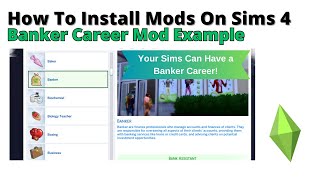 How To Install Banker Career Mod Sims 4 | 2024