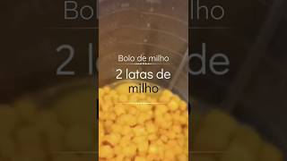 Bolo de milho simples #bolo #bolodemilhodelatinha