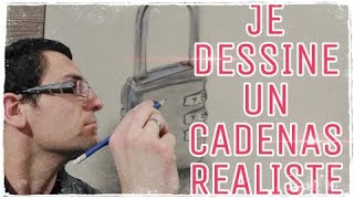 COMMENT DESSINER UN CADENAS DESSIN REALISTE ✏️