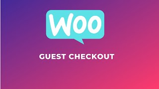 How to Enable guest checkout