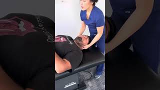 FIRST TIME GOING TO A CHIROPRACTOR #shorts #ringdinger #fyp #trending #chiropractor #asmrsounds