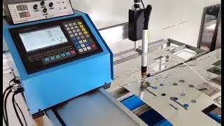 plasma cnc cutting machine with waterjet torch for cutting stainless steel