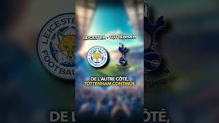 Prono foot Leicester Tottenham (Premier League anglaise)