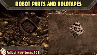 Fallout New Vegas 101 : Robot Parts and Holotapes - [Lonesome Road DLC]