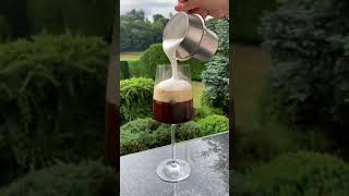 Beautiful Chilled Ice Coffee Making #shorts