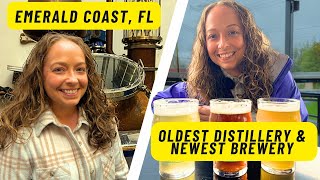 Oldest Distillery AND Newest Brewery: Emerald Coast, FL