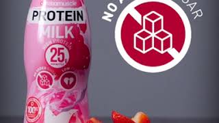 Protein Milk Strawberry Flavour