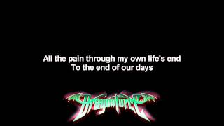 DragonForce - You're Not Alone | Lyrics on screen | Full HD