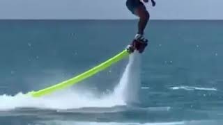 Alex Ovechkin flyboarding in Turkey