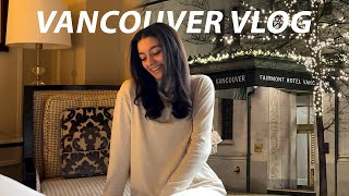 VANCOUVER VLOG | HOTEL DISASTER, NHL GAME & FRIENDS