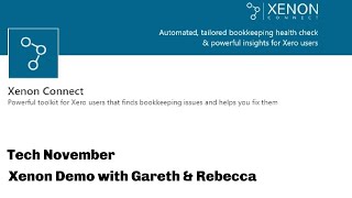Gareth from Xenon gives us an insight into Xenon software (episode 2 Tech November)