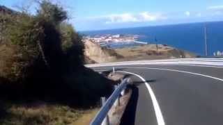 Camino del Norte del Kantabria - Straße nach Castro Urdiales