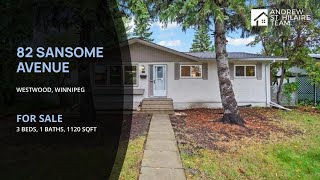 House for Sale | 82 Sansome Avenue | Westwood, Winnipeg