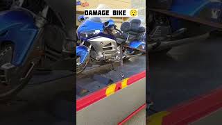 Honda goldwing 1800 #cc #bike #full #damage #honda #video #shorts #trending #real