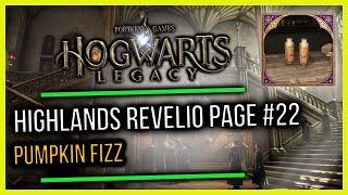 Highlands Field Guide Revelio Pages #22 Pumpkin Fizz