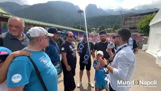 Le interviste ai tifosi azzurri a Dimaro: Club  Napoli Brescia 1926