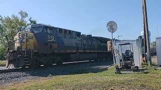 Fast northbound in Deshler Ohio