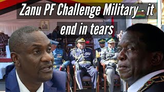 🟨Zanu PF Challenge Military - it end in tears 🇿🇼