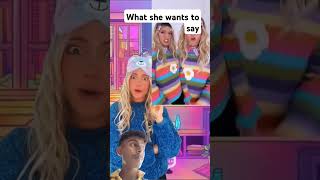 What she wants to say #viralshort #trending