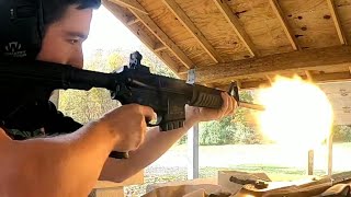 AR15 FIRST TIME!! INSANE REACTION!!