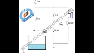 Water Tank Alarm Online Experiment