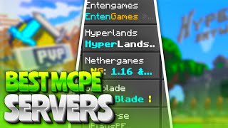 TOP 5 SERVERS in MCPE! - Minecraft PE 1.16 SERVERS - BEST Minecraft Pocket Edition 1.16 Servers