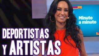 Los deportistas que han salido con artistas