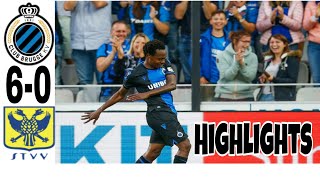 Club Brugge KV vs St. Truiden 6-0 • All Goals Highlights