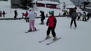 Skiing at Snoqualmie Summit is fun