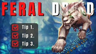 DO THESE 3 THINGS ON YOUR FERAL DRUID wotlk 😼