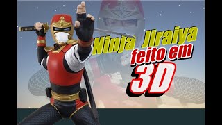 Ninja Jiraya Tokusatsu Colecionáveis Action Figure Estatua ed