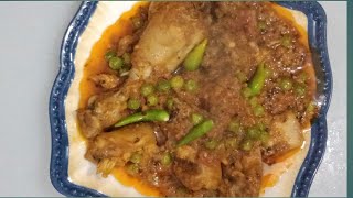 chicken Karahi Recipe|چکن مٹر کراھی |chicken Karahi Restaurants Style|cooking with Koser