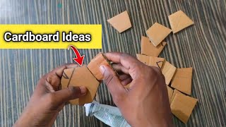 New Ideas With Cardboard box crafting 3D Design || 3D Design Cardboard