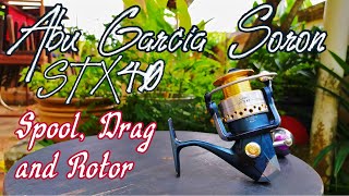 Abu Garcia Soron STX40 - Part 2 Reassembling Spool, Drag and Rotor - Reel servicing