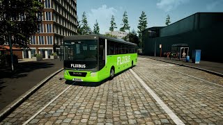 Man Lion's Enter City | Best Coach Drive | Fernbus simulator 24 !