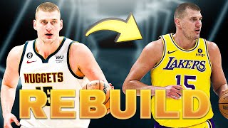 TRADING EVERY PLAYER NUGGETS REBUILD! NBA 2K25