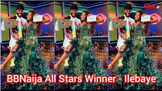 Ilbaye cõllàpsè after winning BBNaija All Stars - Watch