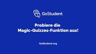 GoClass hat jetzt eine neue Funktion: Magic Quiz 🪄