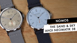 REVIEW: The Cool New Nomos Ahoi Neomatik 38 Date Sand & Sky