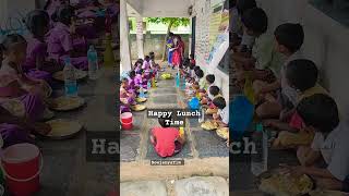 #మాస్కూల్ లో విందు భోజనం  #school #trending #shorts #sowjanyatlm #ytshorts #food #sikshasaptah