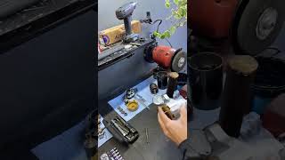 Reparo motor de arranque, como desmontar time lapse