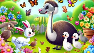 Children's Song: Ollie the Ostrich #kidsvideo #kidsongs #kids