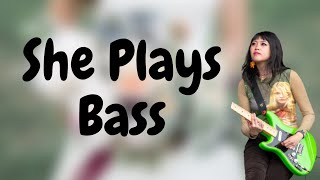 beabadoobee - She Plays Bass (Lyrics)