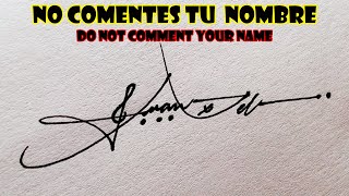 MODELOS DE FIRMAS/How to signature your name/COMO HACER TU FIRMA