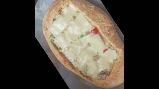 Creamy chicken in bloomer bread #byeherasahongkong