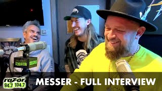 MESSER on New Music, Custom Knives, Spreading Positivity, and more on Razor Wisconsin