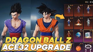 DRAGON BALL Z ALL SKINS l COLLAB ASTON MARTIN CAR - ACE32 UPGRADE NO PUBG MOBILE